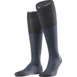 FALKE - Shadow - Kniekousen - Antraciet - Merceriseerd Katoen, Drukvrij Teenstuk, Verstevigde Zones