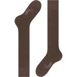 FALKE - Lhasa Rib - Heren Kniekousen - Bruin - Merinowol, Kasjmier, Viscose, Polyamide