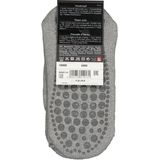 FALKE Heren Stopper sokken Homepads M HP Wol Katoen Noppen op de zool 1 Paar, Grijs (Light Grey 3400), 35-38