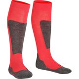 FALKE - Kids Active - Skisokken - Rood - Maat 23-26