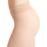 FALKE Shelina glanzend ultra transparant 12 Denier panty maillot dames huidskleur - Maat S