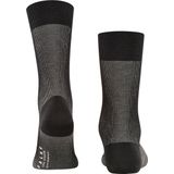 FALKE - Fine Shadow - Katoenen Sokken - Zwart - Versterkte Belaste Zones