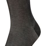 FALKE - Fine Shadow - Katoenen Sokken - Zwart - Versterkte Belaste Zones