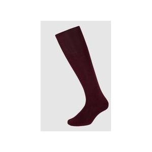FALKE Airport - Kniekousen - Rood - Merinowol/Katoen - Effen