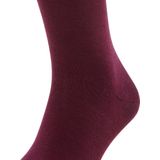 FALKE Airport - Kniekousen - Rood - Merinowol/Katoen - Effen