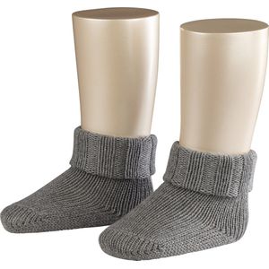 FALKE Flausch - Thermosokken - Grijs - Katoen Merinowol - 1 Paar