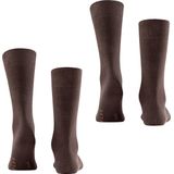 FALKE Swing 2-Pack Sokken - Bruin - Katoen - Multipack