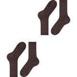 FALKE Swing 2-Pack Sokken - Bruin - Katoen - Multipack