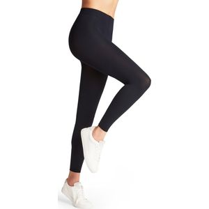 FALKE - Pure Matt - Legging - Blauw - Ondoorzichtig 100 Denier