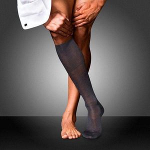 FALKE - No. 9 - Kniekousen - Effen - Zachte Wol en Zijde