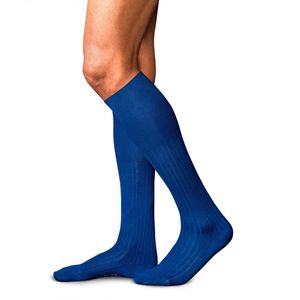 FALKE - No. 13 - Kniekousen - Antraciet - Wol en Zijde - Effen