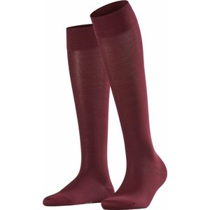 FALKE - Cotton Touch W KH - Kniekousen - Rood - Katoen, 1 Paar, 35-38