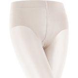 FALKE Pure Matt eenkleurig materiaal transparant 30 DEN panty kinderen wit - maat 110-116