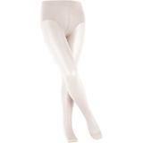 FALKE Pure Matt eenkleurig materiaal transparant 30 DEN panty kinderen wit - maat 110-116