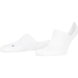 FALKE Cool Kick anatomische pluche zool functioneel garen footies unisex wit - Maat 42-43