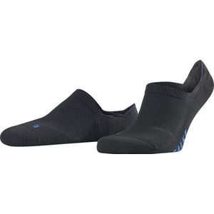 FALKE Cool Kick anatomische pluche zool functioneel garen footies unisex zwart - Maat 37-38