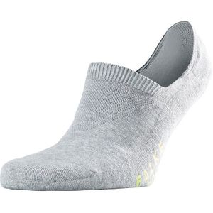 FALKE Cool Kick anatomische pluche zool functioneel garen footies unisex grijs - Maat 42-43