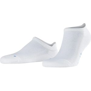 FALKE Cool Kick Unisex Sneakersokken Wit met Anatomische Pluche Zool