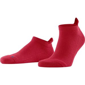 FALKE Cool Kick anatomische pluche zool functioneel garen sneakersokken unisex rood
