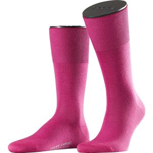 FALKE Heren Sokken Airport So Wol Katoen - Roze Arctic Pink - 1 Paar