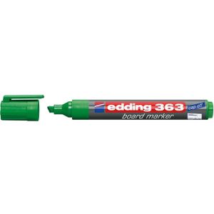 Edding 363 whiteboard marker | groen | beitelvormige punt | 1-5 mm