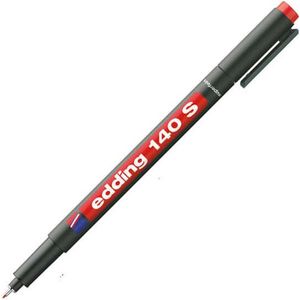 Permanent OHP Marker Edding 140S Rood
