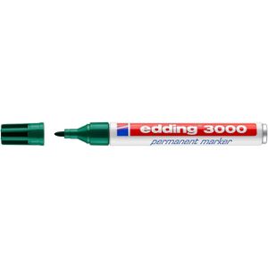 edding Permanentmarker 3000 ALLE FARBEN Rund-Spitze 1,5-3 mm Stift Universalmarker