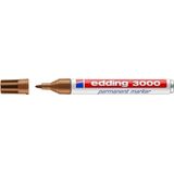 Viltstift Edding 3000 Rond 1.5-3mm Okergeel - 1 Stuk