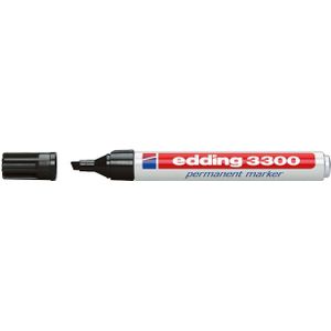 Edding Marker 3300 Permanent Beitelvormig 1-5 Mm Zwart