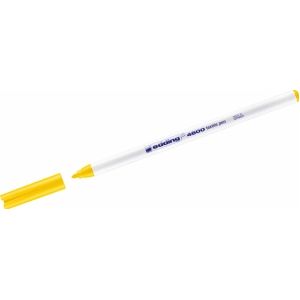 10 x Edding Textilpen edding 4600 Rundspitze 1mm gelb