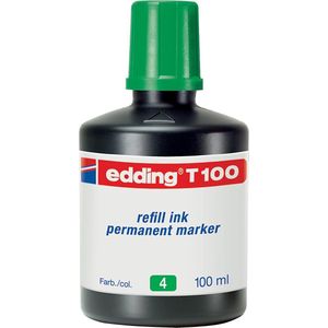 Edding Nachfülltinte edding T 100 für edding Permanentmarker 100ml grü