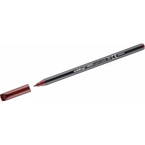 Fasermaler edding 1200 colourpen 1mm englisch-rot