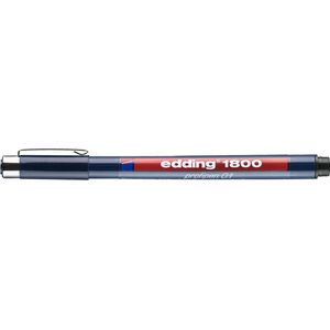 edding 1800 Fineliner 0.25 mm Schwarz