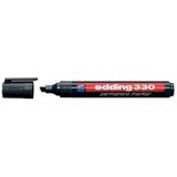 Viltstift edding 330 schuin 1-5mm zwart | 10 stuks