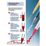 edding Industrie-Lackmarker 8750 gelb Strich-B. 2-4 mm Rundspitze - 4-8750002