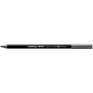 Fasermaler edding 1300 color pen silbergrau