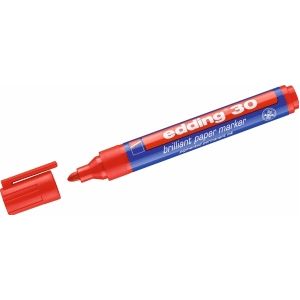 Edding Pigmentmarker edding 30 brilliant paper marker nachfüllbar 1,5-