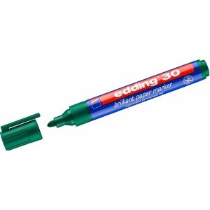 Edding Pigmentmarker edding 30 brilliant paper marker nachfüllbar 1,5-