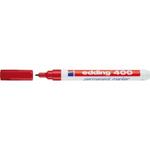 Viltstift Edding 400 Rond Rood 1mm