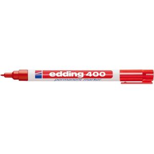 Viltstift Edding 400 Rond Rood 1mm