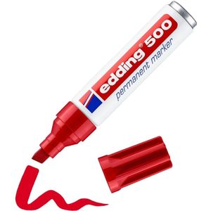 edding Permanentmarker '500' rot