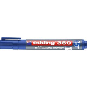whiteboardmarker edding 360 rond 3mm blauw