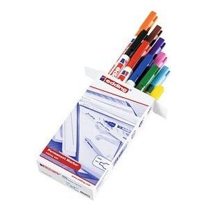 edding 400 Permanentmarker farbsortiert 1,0 mm, 10 St.