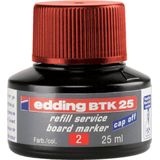 Edding Nachfülltinte edding BTK 25 für edding Boardmarker 25ml rot