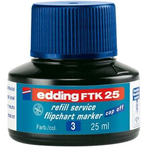 Edding FTK 25 navulinkt blauw
