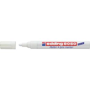 Edding 8050 bandenmarker wit - 1 stuk