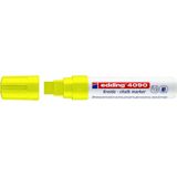 Edding 4090 krijtstift neongeel