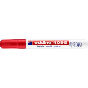 Edding Krijtmarker 4095 Rond 2 - 3 Mm Waterbasis Rood