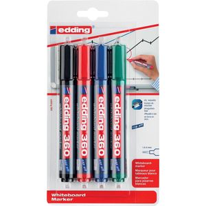 Whiteboardmarker edding 360 nachf&#252;llbar 1,5-3mm sortiert