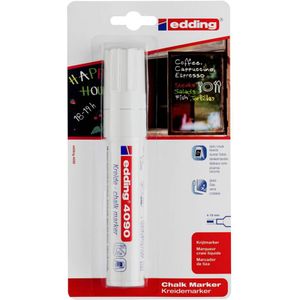Kreidemarker edding 4090 4-15mm wei&#223;